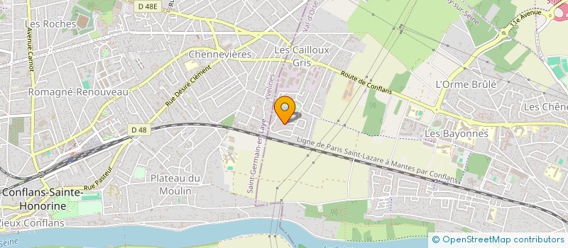 localisation de l'entreprise 843 067 802   HERBLAY-SUR-SEINE