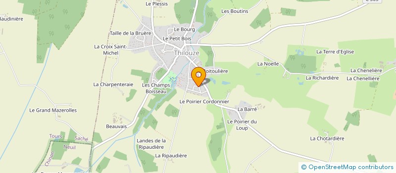 localisation de l'entreprise 843 086 927   THILOUZE