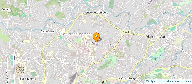 localisation de l'entreprise 843 095 613   MARSEILLE 13EME