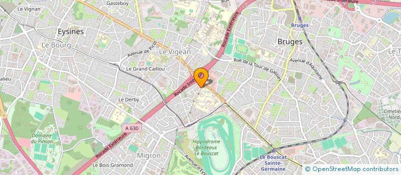 localisation de l'entreprise 843 111 071   EYSINES