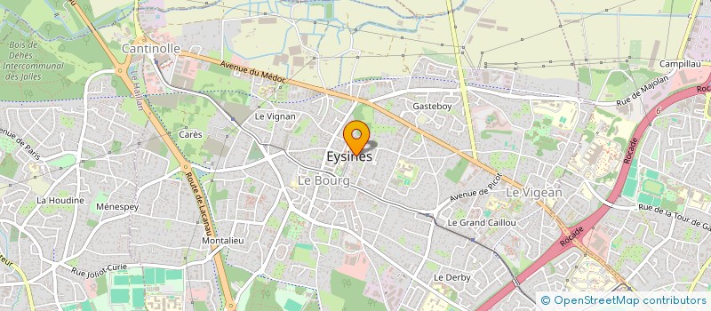 localisation de l'entreprise 843 111 097   EYSINES