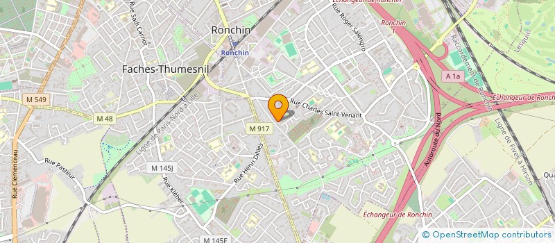 localisation de l'entreprise 843 139 296   RONCHIN