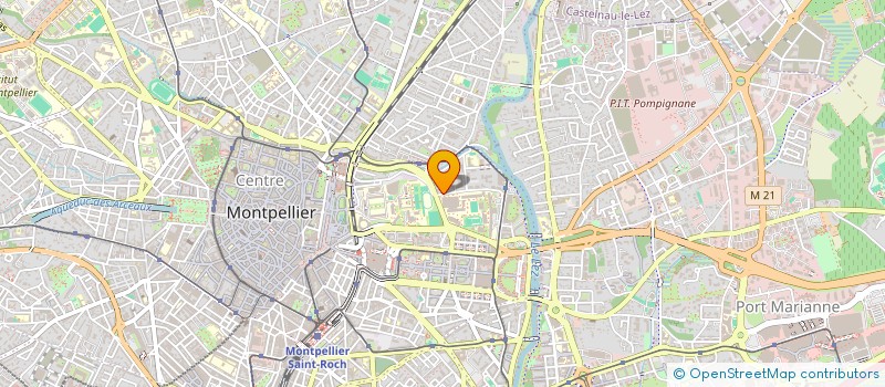 localisation de l'entreprise 843 158 510   BOUILLARGUES