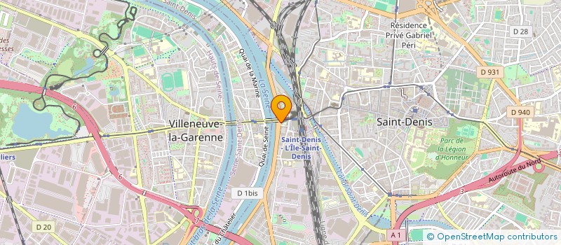 localisation de l'entreprise 843 184 995   LE BLANC-MESNIL