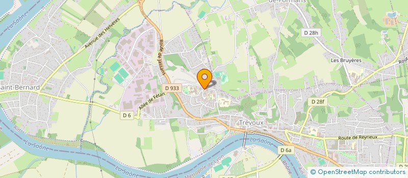 localisation de l'entreprise 843 186 008 à TREVOUX