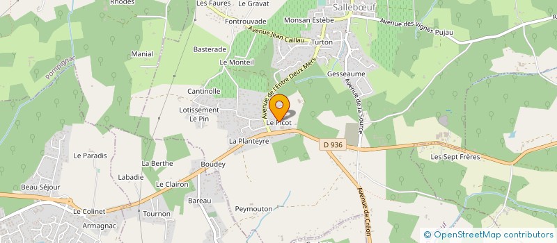 localisation de l'entreprise 843 187 154   PUJOLS