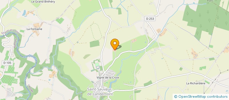 localisation de l'entreprise 843 197 633   OREE D'ANJOU