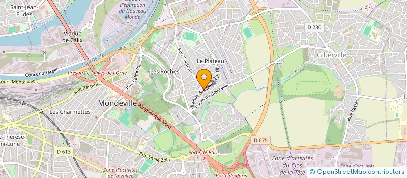 localisation de l'entreprise 843 197 948   MONDEVILLE