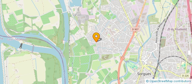 localisation de l'entreprise 843 199 159   SORGUES