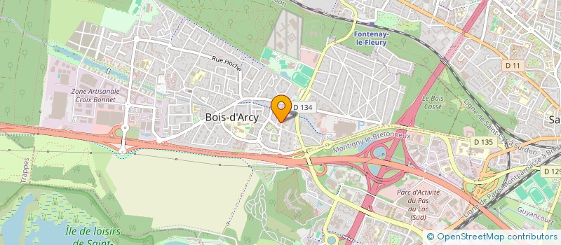 localisation de l'entreprise 843 204 660   VELIZY-VILLACOUBLAY