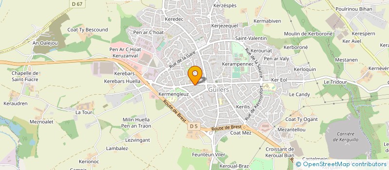 localisation de l'entreprise 843 209 636   GUILERS