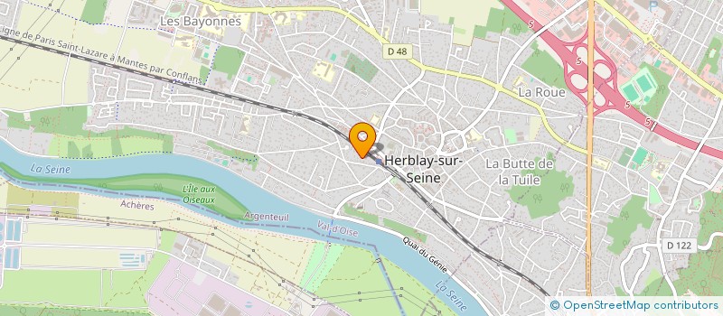 localisation de l'entreprise 843 218 926   HERBLAY-SUR-SEINE