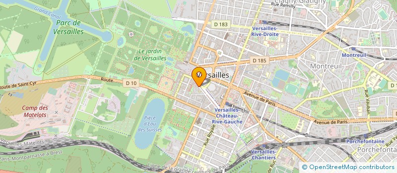 localisation de l'entreprise 843 219 270  à VERSAILLES
