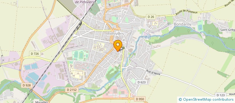 localisation de l'entreprise 843 239 427   SARAN