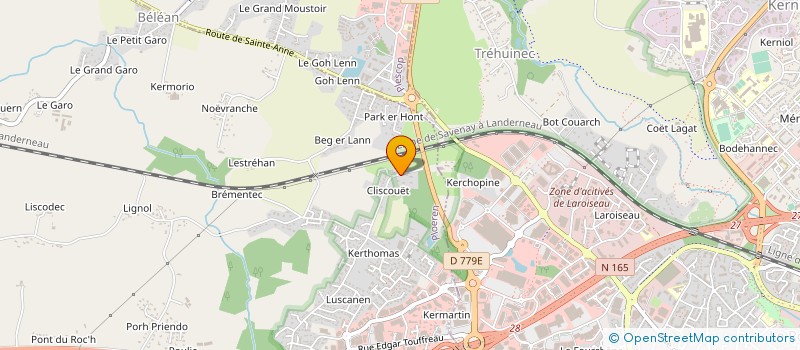 localisation de l'entreprise 843 258 716   PLOEREN