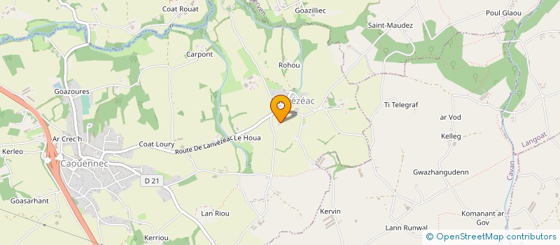 localisation de l'entreprise 843 281 627   LANNION