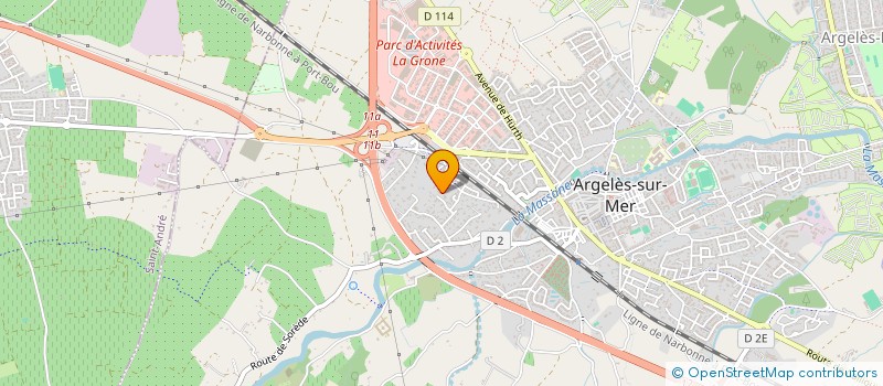 localisation de l'entreprise 843 296 062   ARGELES SUR MER