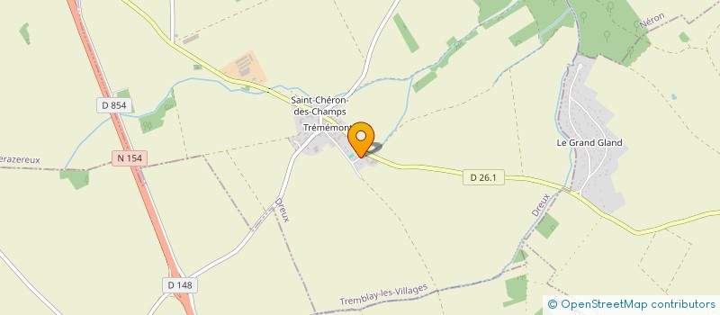 localisation de l'entreprise 843 297 912 à TREMBLAY-LES-VILLAGES