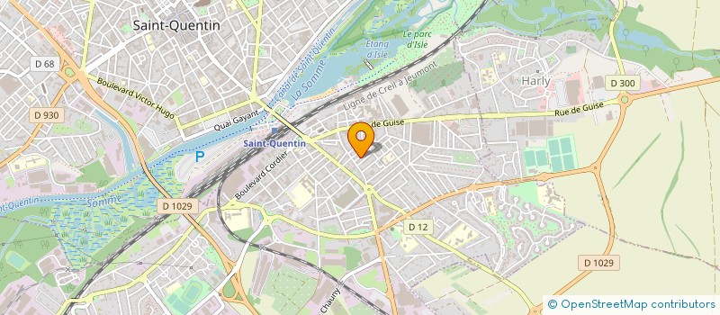 localisation de l'entreprise 843 305 020 à SAINT-QUENTIN
