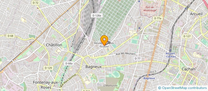 localisation de l'entreprise 843 316 811   MONTREUIL