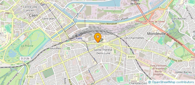 localisation de l'entreprise 843 320 532  à CAEN