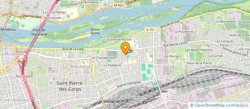 localisation de l'entreprise 843 322 082   SAINT-PIERRE-DES-CORPS