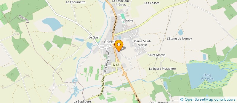 localisation de l'entreprise 843 341 835   CHEMERY