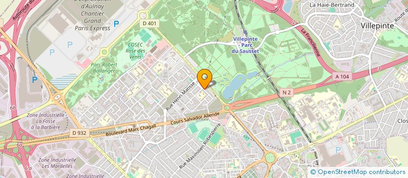 localisation de l'entreprise 843 346 602   AULNAY-SOUS-BOIS