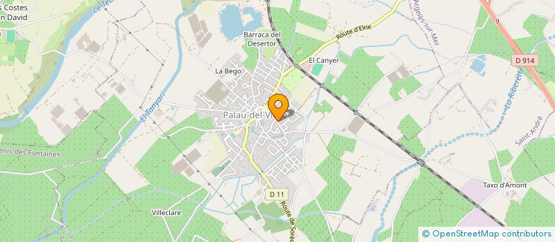 localisation de l'entreprise 843 354 465   PALAU-DEL-VIDRE