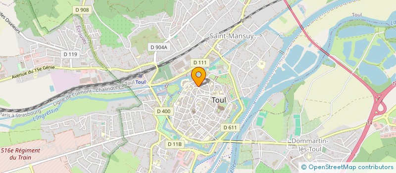 localisation de l'entreprise 843 362 146   TOUL