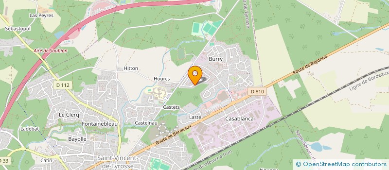 localisation de l'entreprise 843 385 774 à SAINT-VINCENT-DE-TYROSSE