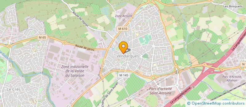 localisation de l'entreprise 843 391 731  à VENDARGUES