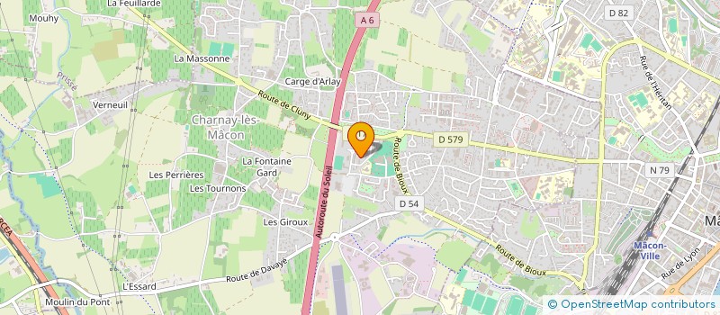 localisation de l'entreprise 843 400 409   SATHONAY-CAMP