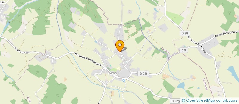 localisation de l'entreprise 843 405 440   AZAS