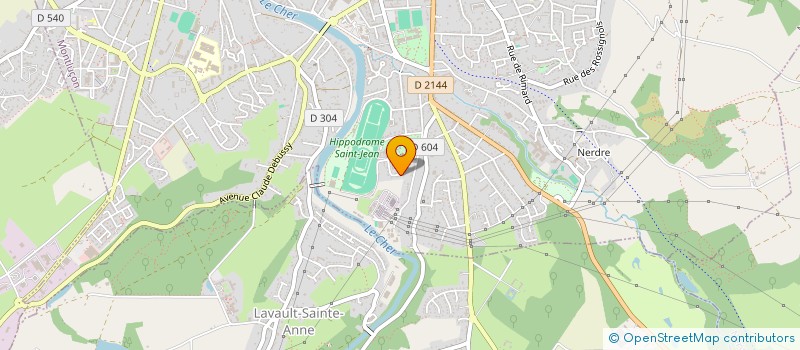 localisation de l'entreprise 843 414 186   MONTLUCON
