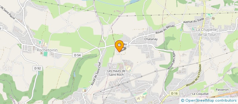 localisation de l'entreprise 843 429 739   LA VERPILLIERE