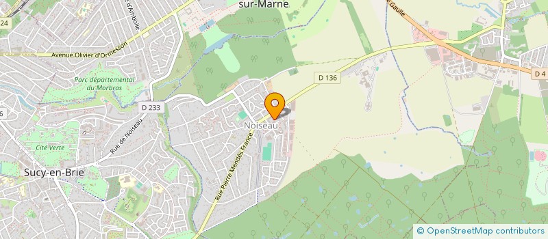 localisation de l'entreprise 843 433 483   LE PLESSIS-ROBINSON