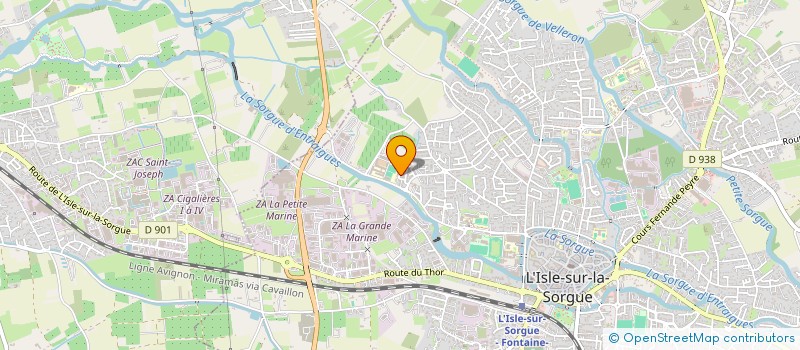 localisation de l'entreprise 843 447 574   SAINTE-ANNE