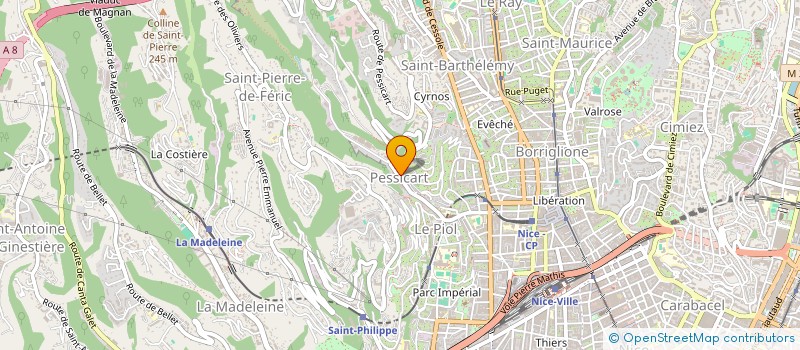 localisation de l'entreprise 843 458 928   NICE