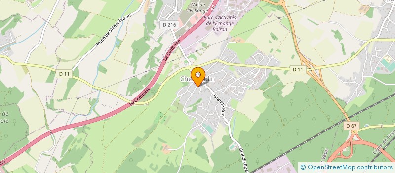 localisation de l'entreprise 843 459 876   BESANCON