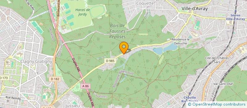 localisation de l'entreprise 843 461 229  à VERSAILLES