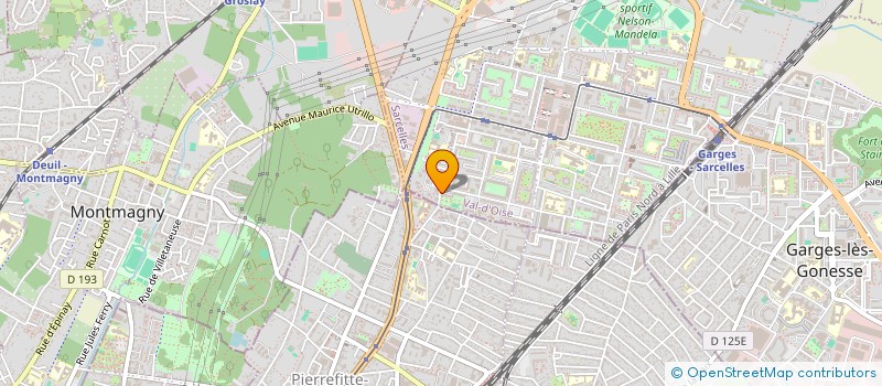 localisation de l'entreprise 843 465 006   SARCELLES