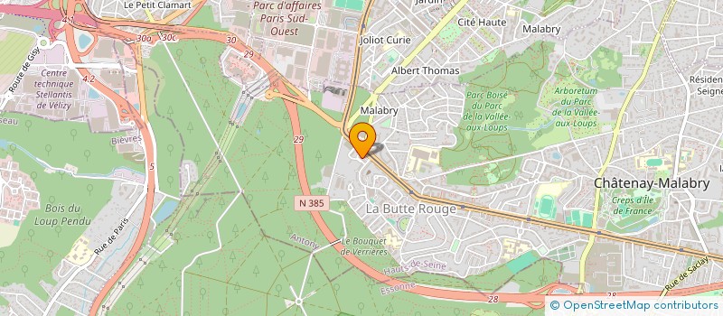 localisation de l'entreprise 843 471 699   CHATENAY-MALABRY