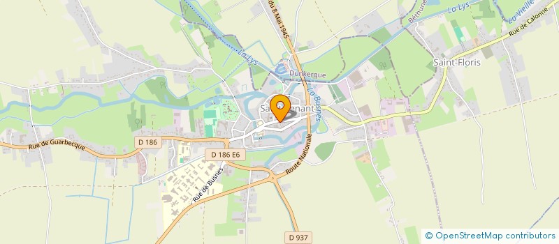 localisation de l'entreprise 843 480 625   SAINT-VENANT