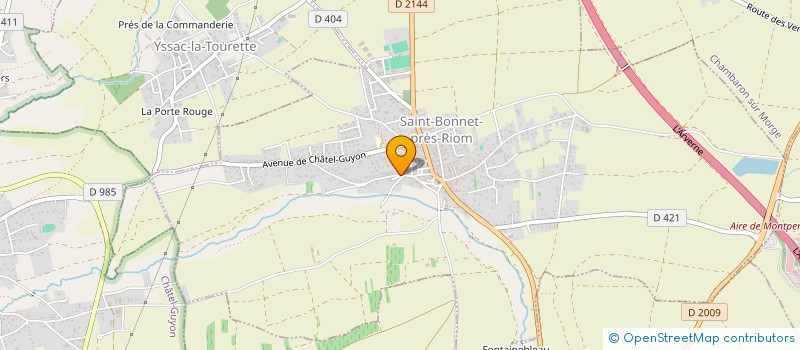 localisation de l'entreprise 843 482 217   SAINT-BONNET-PRES-RIOM