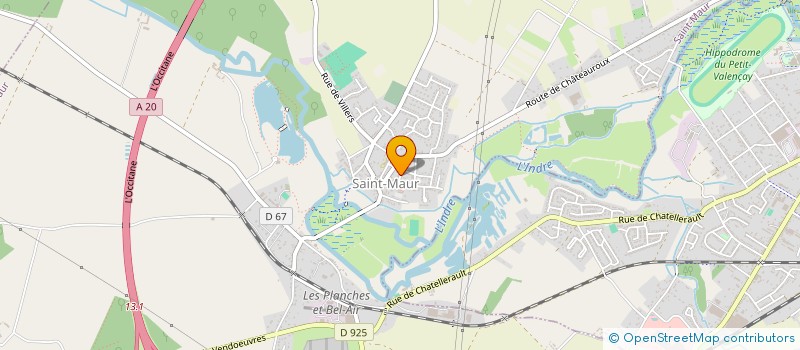 localisation de l'entreprise 843 493 297 à CHATEAUROUX