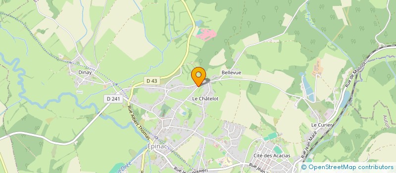 localisation de l'entreprise 843 507 666   EPINAC