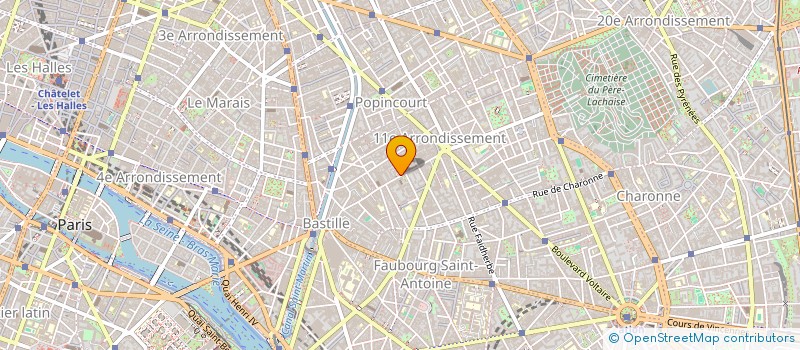 localisation de l'entreprise 843 509 597   PARIS