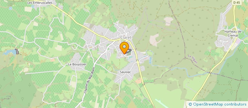 localisation de l'entreprise 843 517 012   LOGRIAN-FLORIAN