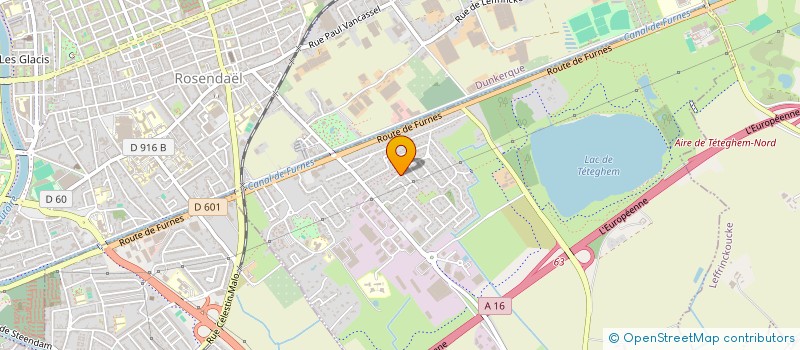 localisation de l'entreprise 843 520 073   TETEGHEM-COUDEKERQUE-VILLAGE